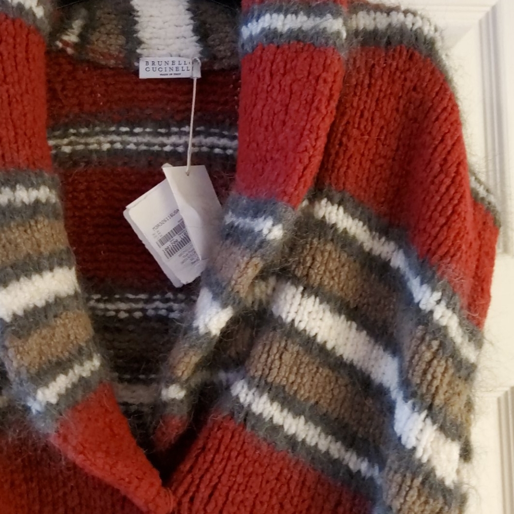 Brunello Cucinelli Sweater Vest!! NWT! - Picture 5 of 5
